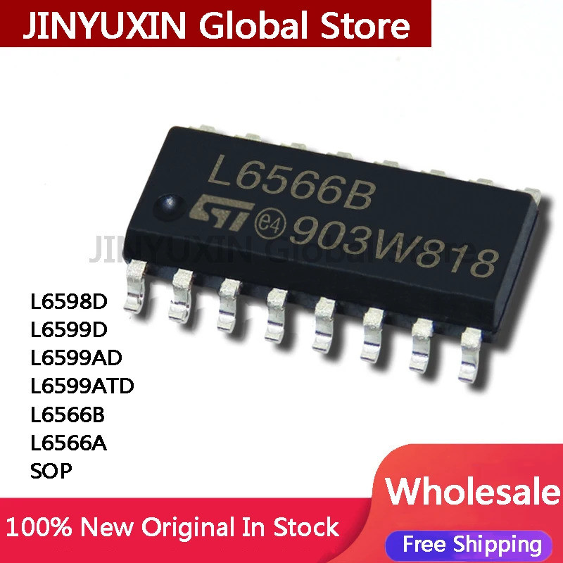5 ชิ้น L6598D L6599D L6599AD L6599ATD L6566B L6566A SOP IC ในสต็อกขายส่ง