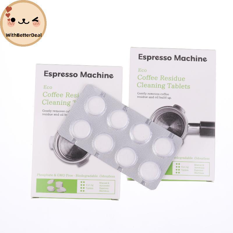 BETTER ทําความสะอาดเม็ด 8 ชิ้นสําหรับ Breville BES900 BES920 BES980 และสําหรับ Sage 880 878 875 870 