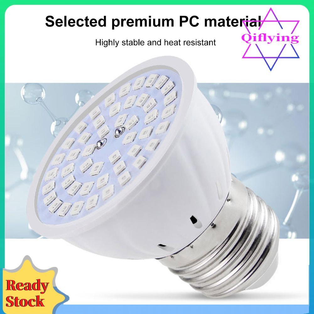 E27 220V LED Grow หลอดไฟสําหรับพืชในร่มผักดอกไม้เติบโตโคมไฟสําหรับเมล็ดสีเขียวห้องปฏิบัติการเรือนกระ
