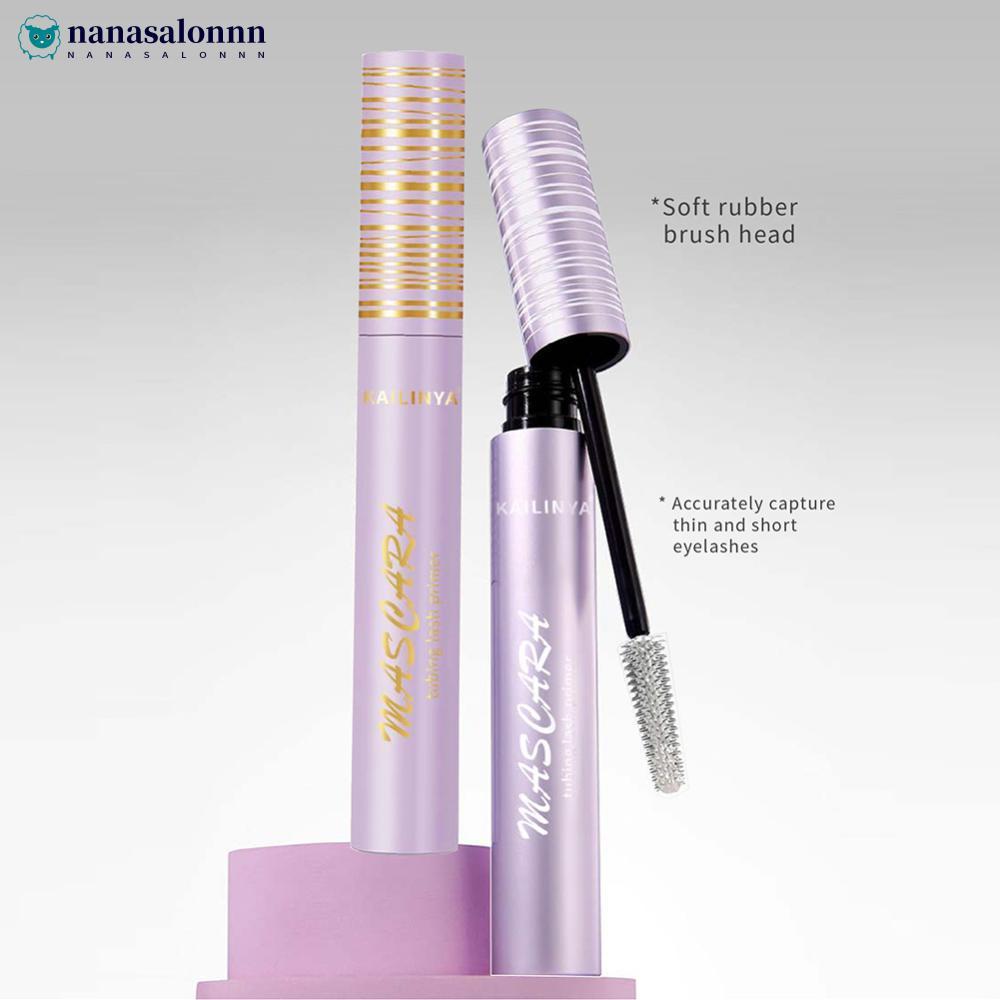 NANASALONNN Eyelash Primer มาสคาร่าดัดผมยาวกันน้ํา Base Coat Long Lasting Lash Builder สําหรับ Volum