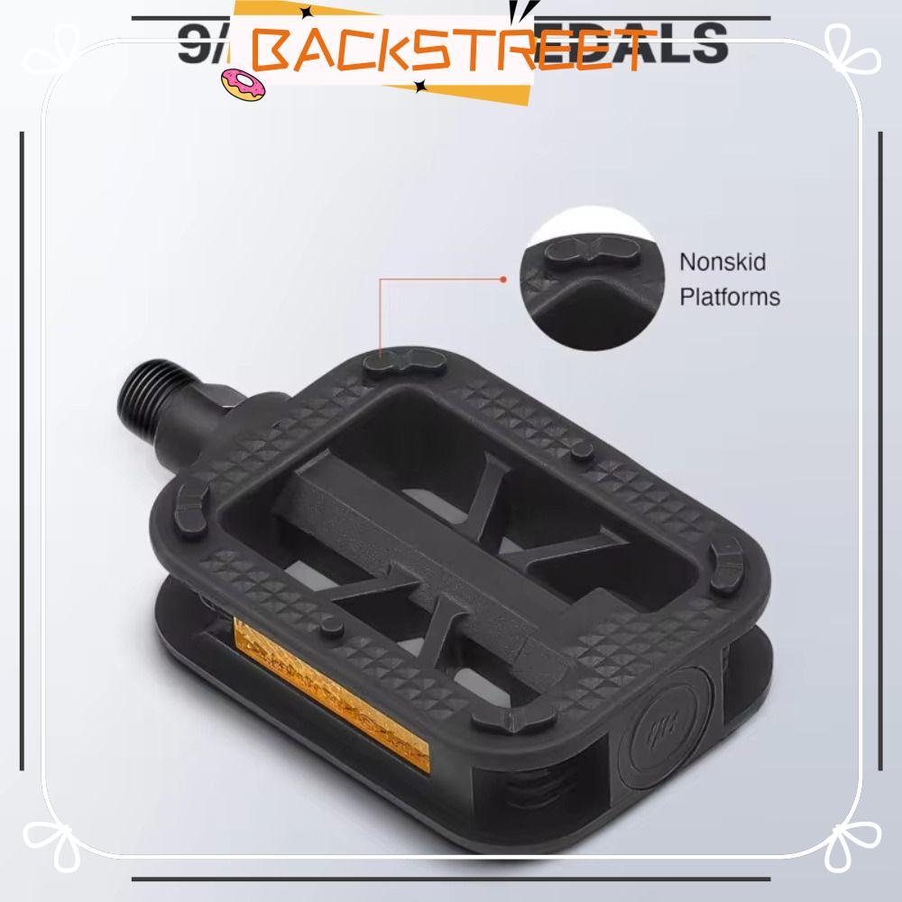 BACKSTAGEREAT จักรยานเหยียบ, 916 ขี่จักรยาน MTB เหยียบ, Ultralight Anti-slip อุปกรณ์เสริมจักรยานเสือภูเขา Foot Plat