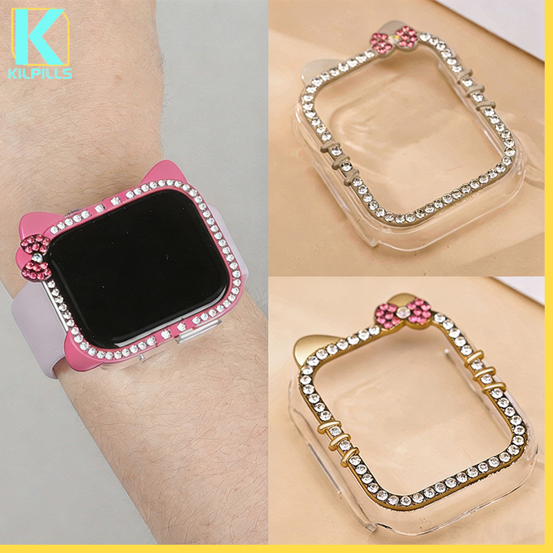 กรณีป้องกันน่ารัก for Huawei Watch Fit 5 4 / huawei Watch Fit 5 4 Pro เคส ปกป้องแข็งโดยไม่มีฟิล์ม Bling ป้องกันเพชร