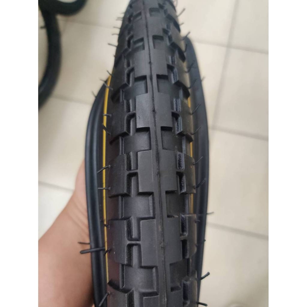 Welly ยางนอกรถเข็น 26x2 1/2 รับน้ำหนักได้ดี MAX LOAD 500 KG