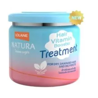 (#100 g.) แท้!! Lolane Natura Hair Treatment โลแลน เนทูร่า แฮร์ ทรีทเม้นท์ ครีมนวด บำรุงผมเสีย
