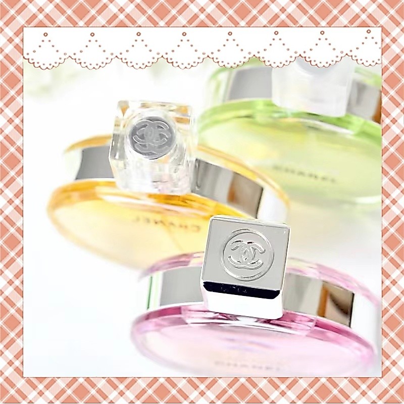 น้ําหอมผู้หญิ Chance Eau Tendre EDT 100ml สีชมพู สีเขียว