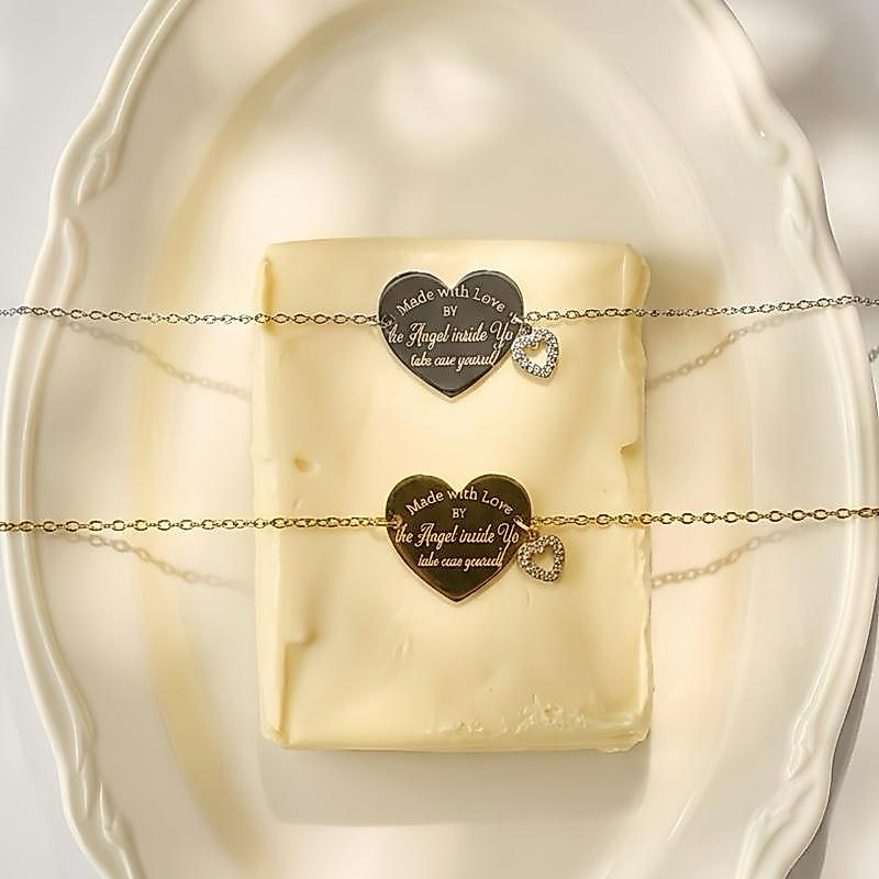 [calm] สร้อยคอรุ่น Basic Love 16-18 นิ้ว (Made with Love collection) ไม่รับเก็บเงินปลายทาง