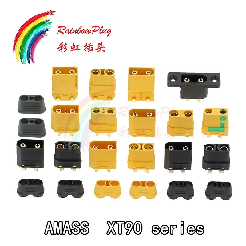 สําหรับ Amass XT90 Series XT90H XT90S XT90PB XT90PW XT90I XT90IPB XT90IPW XT90(2+2) -F -M ปลั๊กเคลือ