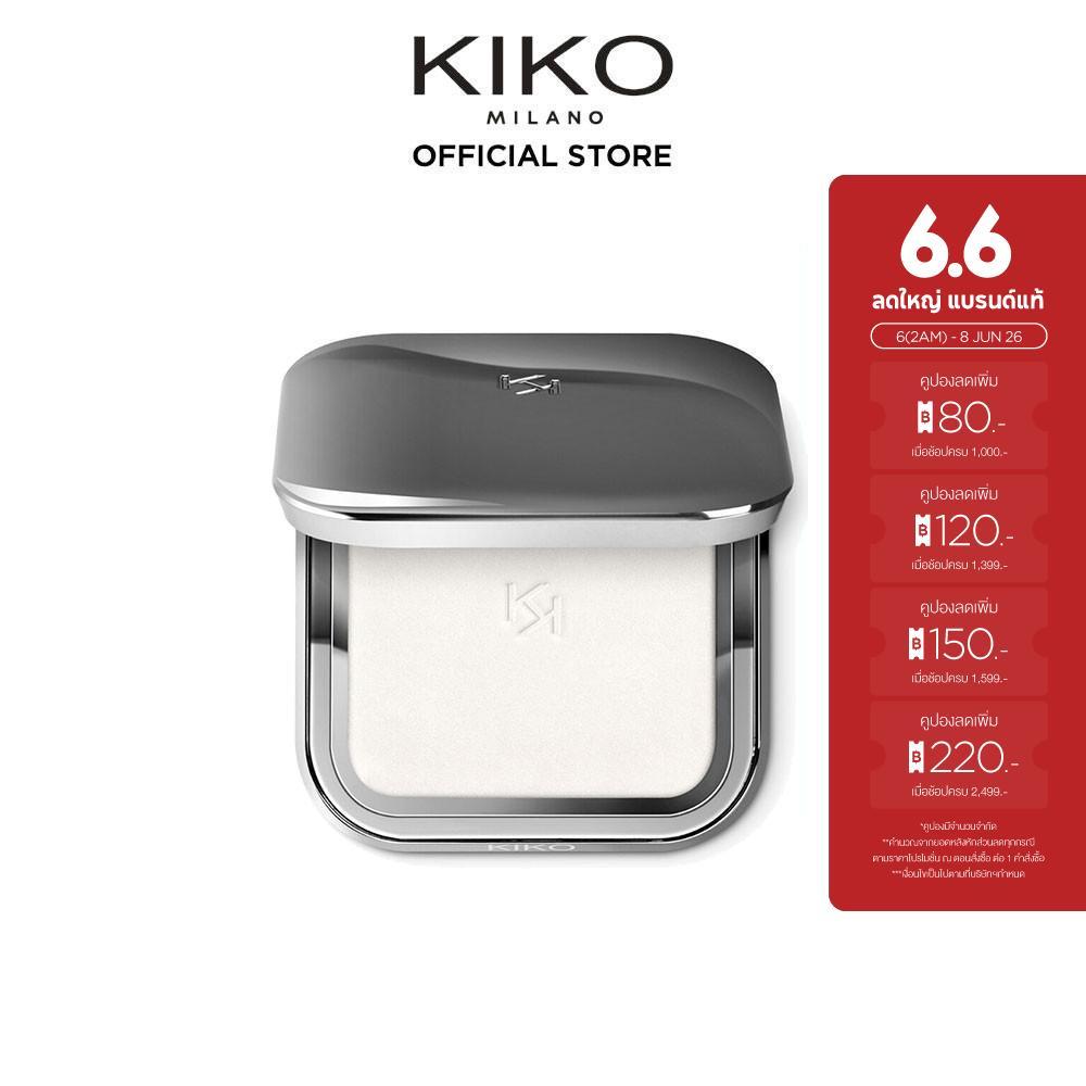 KIKO MILANO Universal Veil Translucent Finishing Powder ยูนิเวอร์แซล เวล ทรานส์ลูเซนท์ ฟินิชชิ่ง พาวเดอร์ (แป้งโปร่งแสง)
