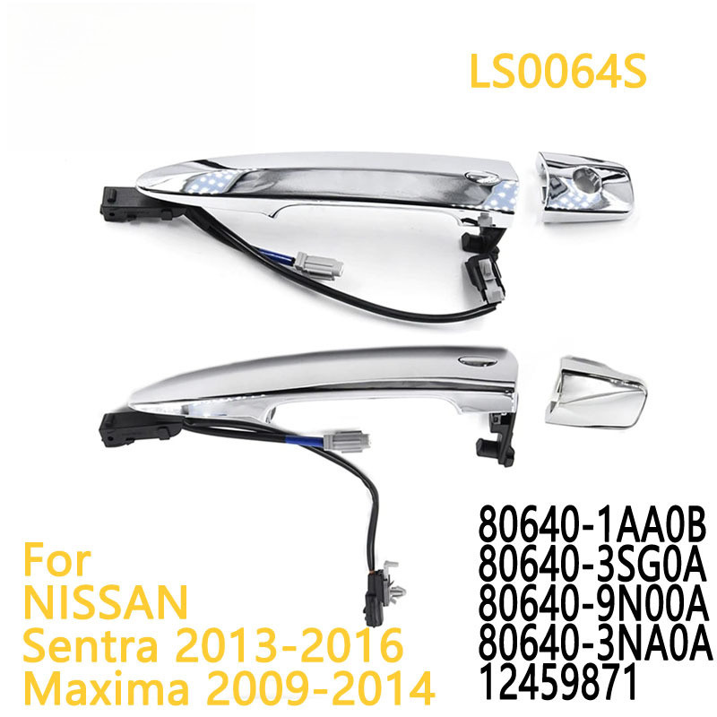 Nissan Sentra มือจับประตูด้านนอก 80646-9N00A 80640-9N00A 82646-9N00A 82640-9N00A