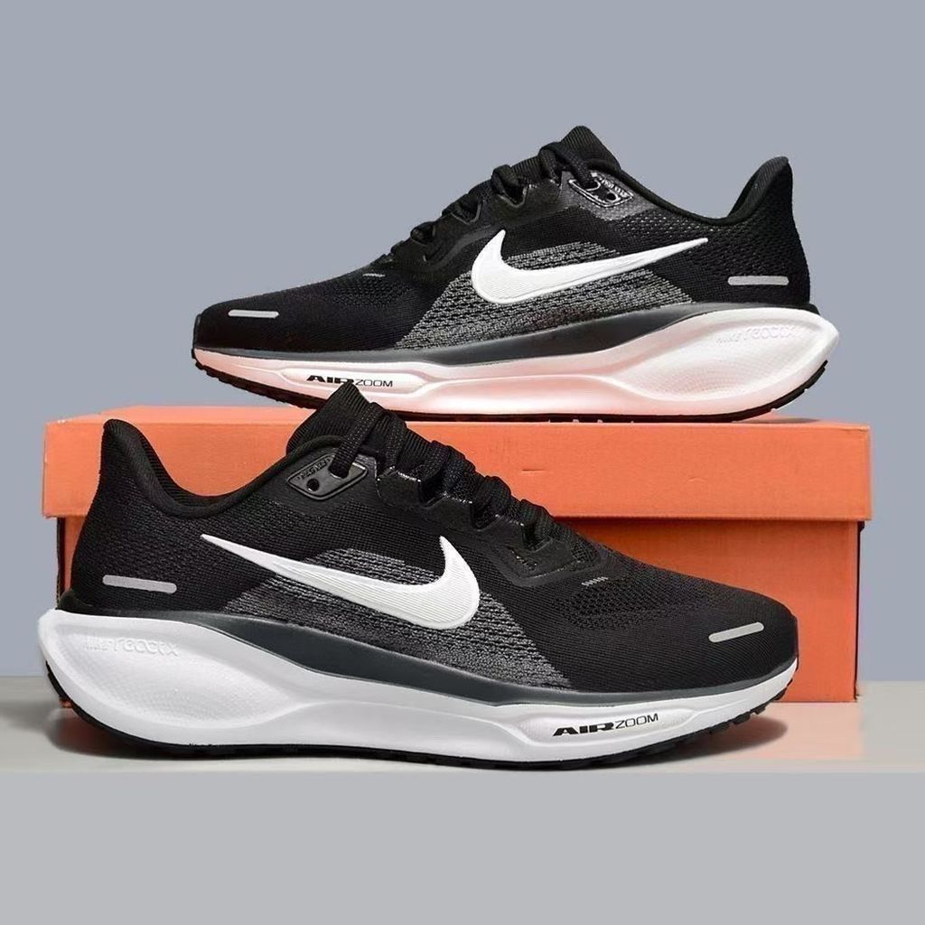 Moon Landing Pegasus 41 Air Cushion กีฬาผู้ชายผู้หญิง Shock Absorption รองเท้าผ้าใบตาข่ายลําลองวิ่ง