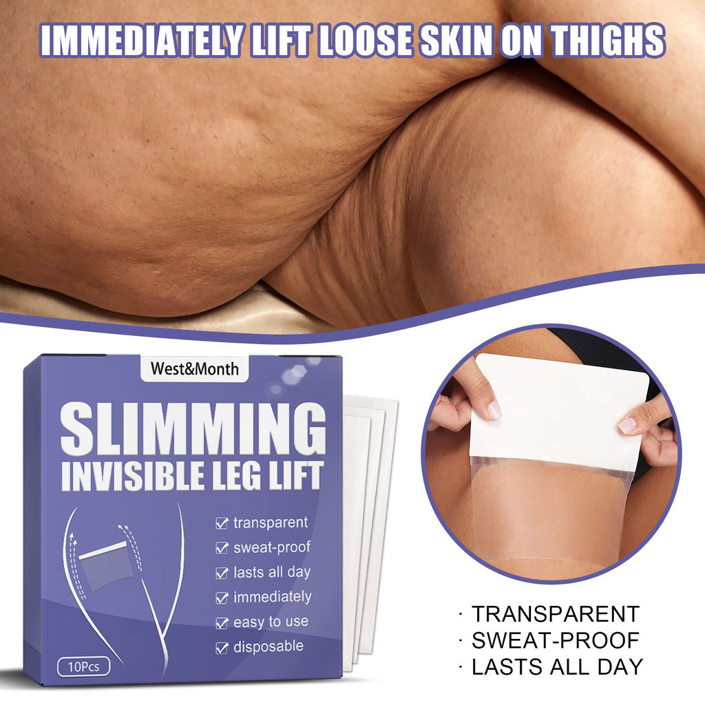 West & Month Lazy Leg Lifting Sticker Shaping Leg Sticker สติ๊กเกอร์กระชับสัดส่วนต้นขา Shaping Lifti