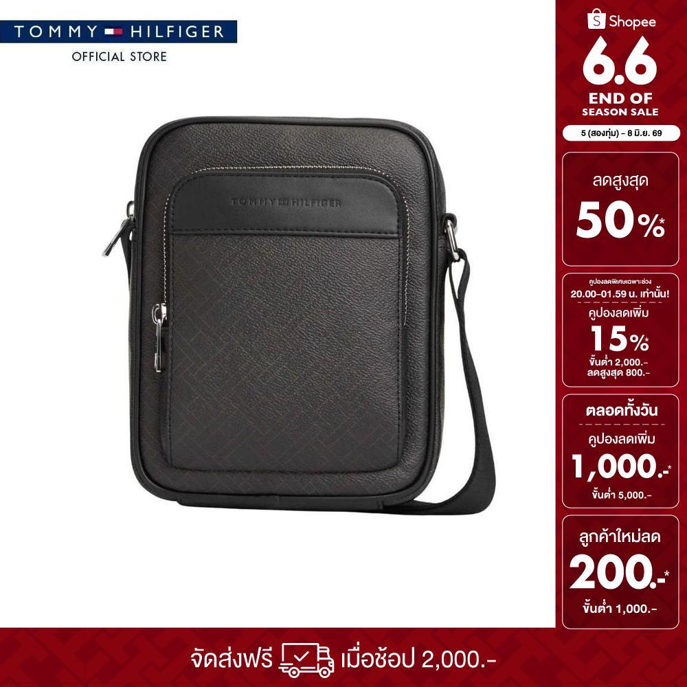 [ลดเพิ่ม 25% โค้ด T3JUNM3R3Y26] Tommy Hilfiger กระเป๋า ผู้ชาย รุ่น AM0AM14138 BDS - สีดำ