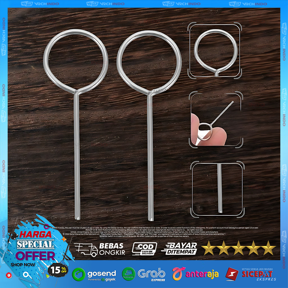 Ejector ซิมการ์ดกลม / เข็มเปิด / ซิมการ์ด HP เจาะ / PIN KEY Ejector หนา !!