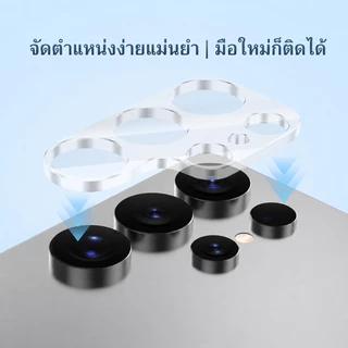 Lereach ฟิล์มเลนส์กล้อง 3D สำหรับ Samsung S26/S25/S24 Ultra/S25 FE