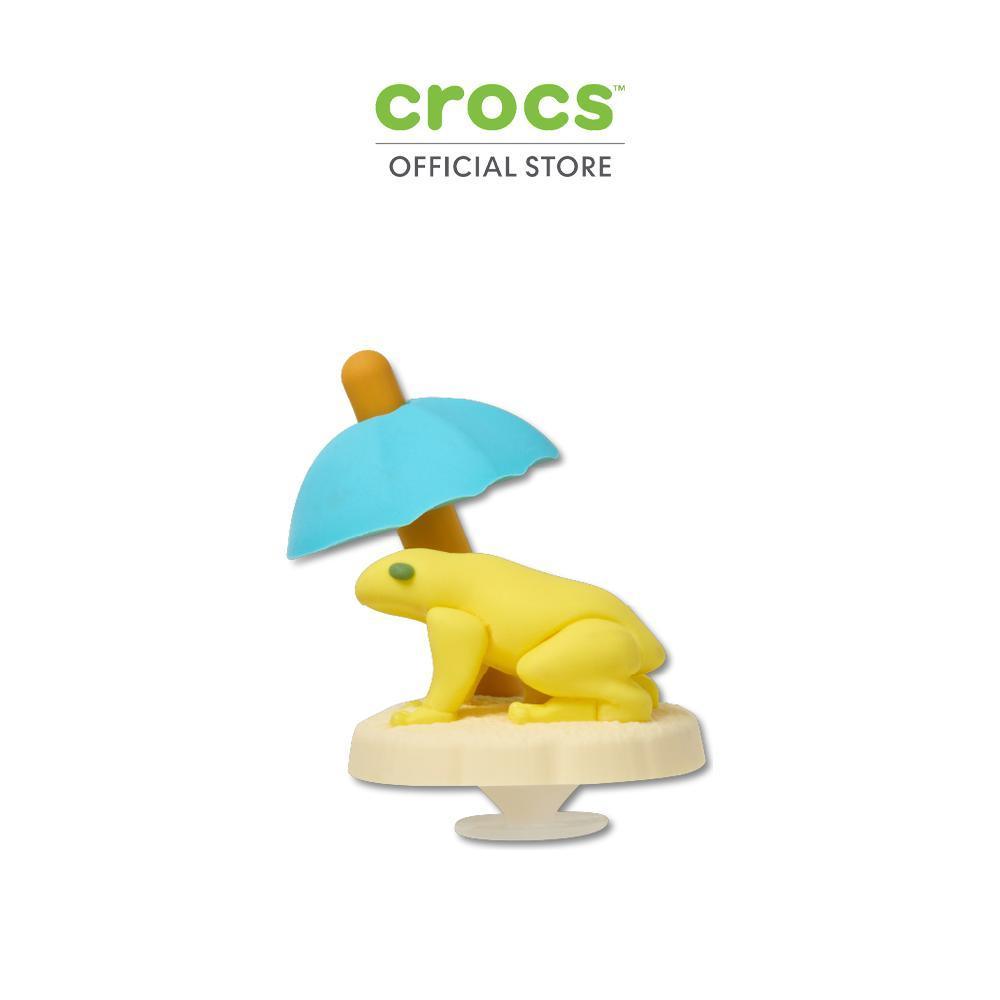 CROCS ตัวติดรองเท้า JIBBITZ™ 3D CHILLING FROG รุ่น 10018486 - MULTICOLOR