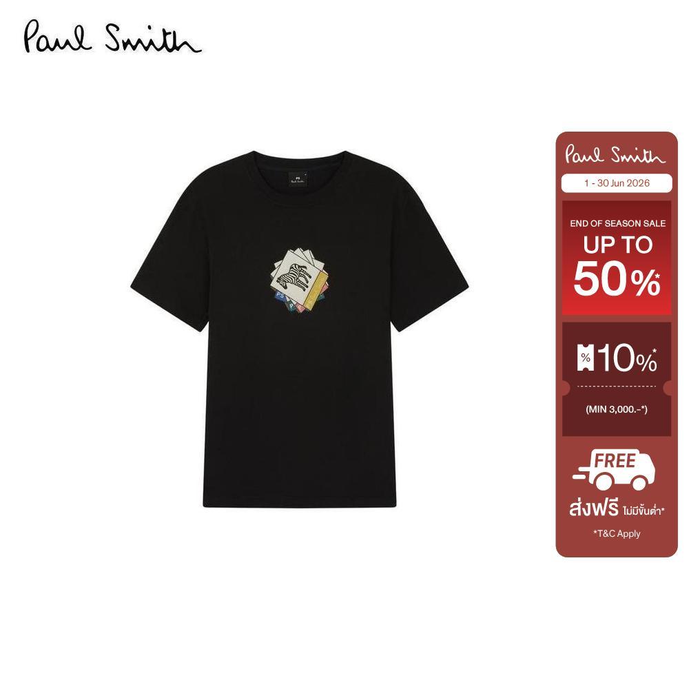 Paul Smith เสื้อยืดผู้ชาย รุ่น M2R-010R-VP5614-79 สี Black