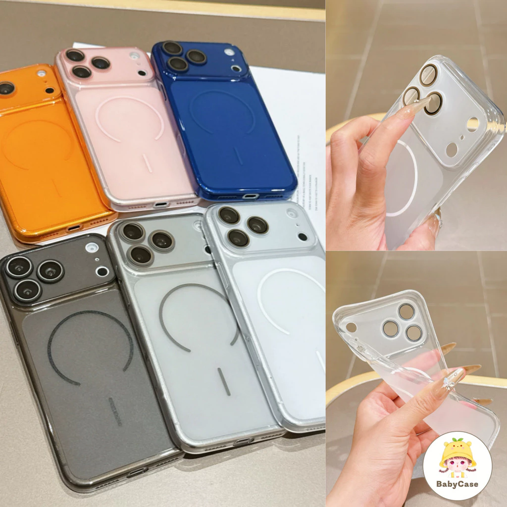 เคสโทรศัพท์บางพิเศษป้องกันการตก เคสไอโฟน17 เหมาะสำหรับ IPhone 15 11 12 17 13 14 16 Pro Max 14 15 16 Plus Air