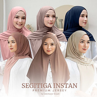 Jersey Triangle Instant Hijab | INSTANT TRIANGLE Jersey | Instant Triangle Jersey Hijab Instant Triangle Jersey Super Premium Hijab Tudung Instant