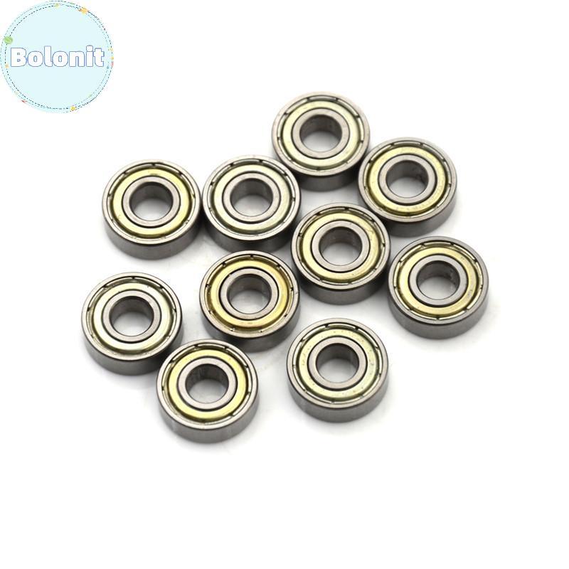 Bolonit 10PCS 696ZZ Deep Groove Miniature Ball Bearing 6X15X5mm โลหะ Mini Bearing TH