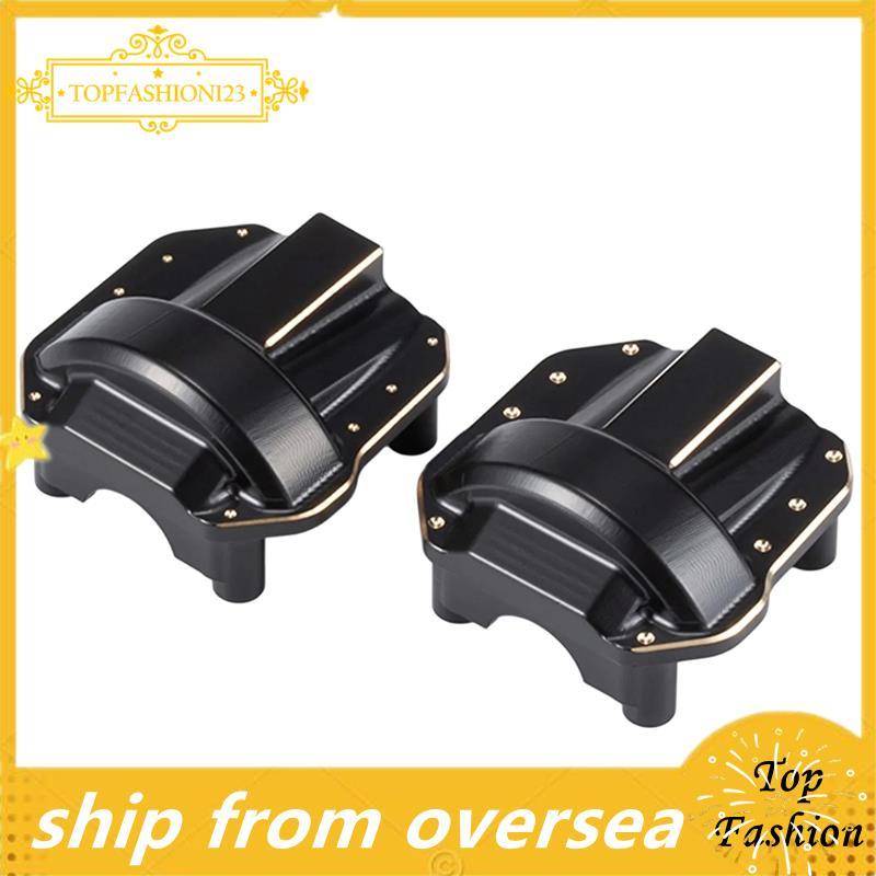 ทองเหลืองหนัก Differential Cover สําหรับ AR44 Axle-สําหรับ 1/10 SCX10 II Crawler- 38g สําหรับ Differ