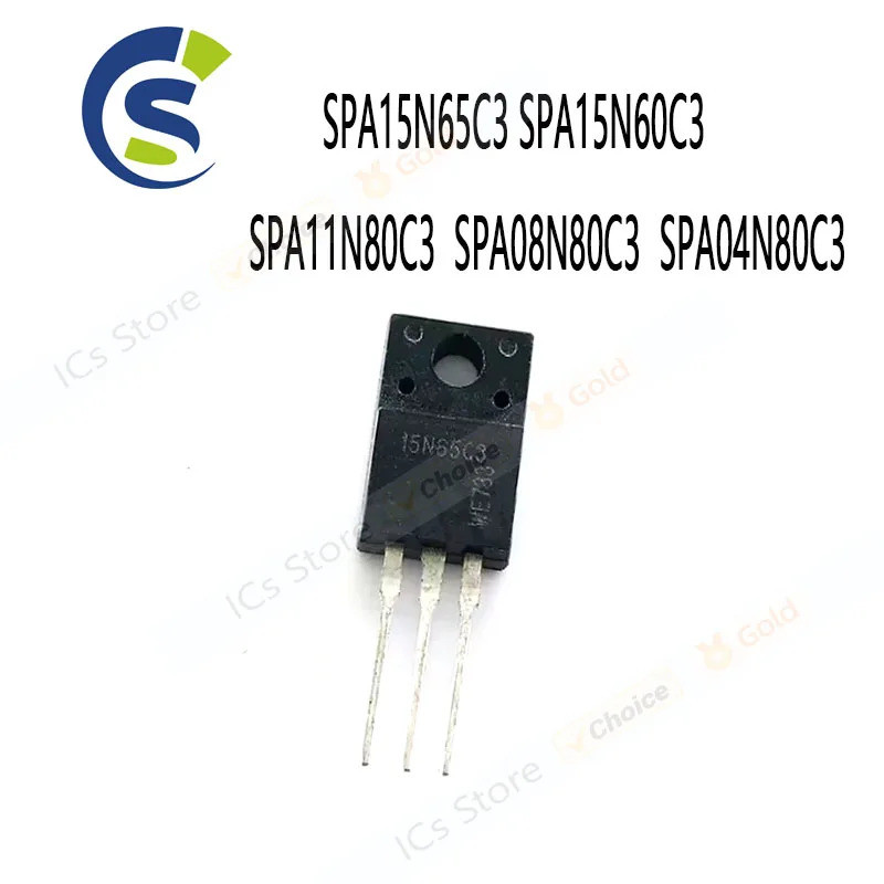 5PCS 15N65C3 15N60C3 11N80C3 08N80C3 04N80C3 SPA15N65C3 SPA15N60C3 SPA11N80C3 SPA08N80C3 SPA04C3 SPA