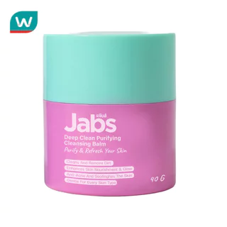 Jabs แจ๊บส์ คลีนซิ่ง บาล์ม ดีพ คลีน เพียวริฟายอิง 40 กรัม