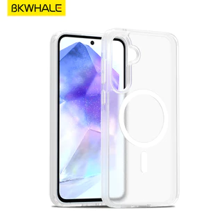 SAMSUNG BKWHALE Magnetic Matteเคสโทรศัพท์สําหรับSamsung Galaxy A57 A37 A17 A07 A56 A36 A26 A16 A06 A55 A35 A25 A15 S25FE S24FE S23FE S25 S24FE S24FE S25 S24FE S24FE S25 S24FE S25 S24FE S25 S24FE S25 S24FE S24FE S25 S24FE S24FE S24FE S25 S24FE S