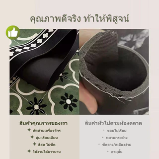 VELOREE พรมห้องน้ํา 3 ชิ้น พรมเช็ดเท้า ห้องน้ํา ผ้าเช็ดเท้า พรมเช็ดเท้าซับน้ําได้ดี แบบแห้งเร็ว กันลื่น