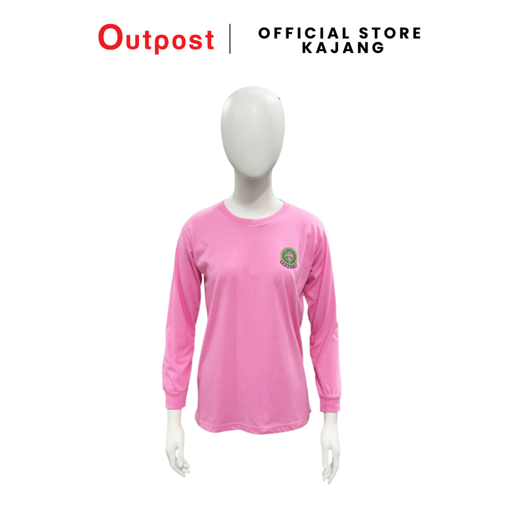 เสื้อยืด OUTPOST Baju Puteri Islam / เสื้อยืด Puteri Islam – (แขนยาว) Pergerakan Puteri Islam (PPIM)