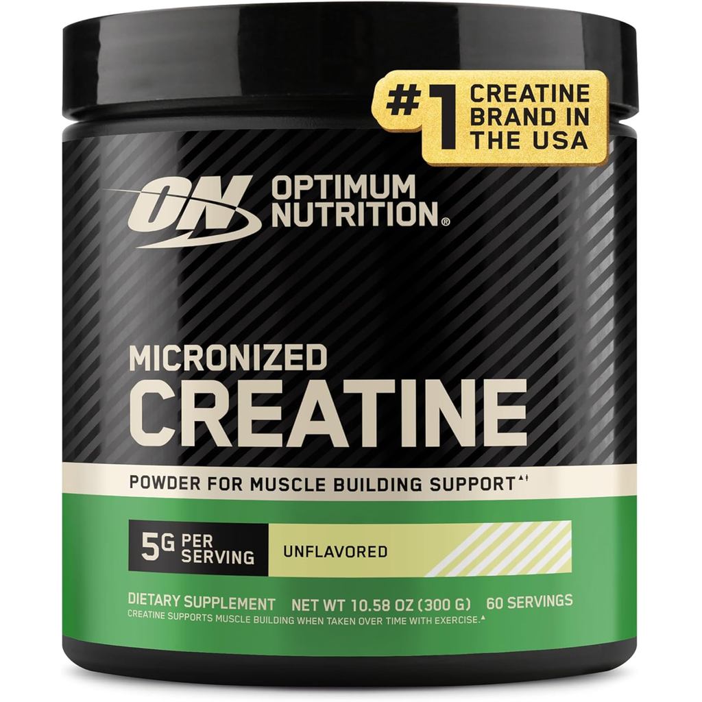 OptimumNutritionMicronizedCreatineMonohydratePowder,รสจืด,60Servings,300Grams(PackagingMayVary) CI1C