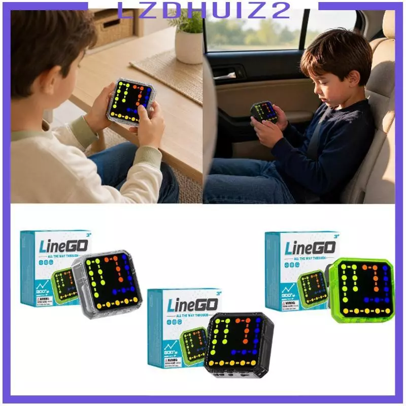 [Lzdhuiz2] เครื่องเกมตรรกะสําหรับเด็ก เกมคอนโซลปริศนาแบบใช้มือถือสําหรับเด็กของขวัญวันเกิด