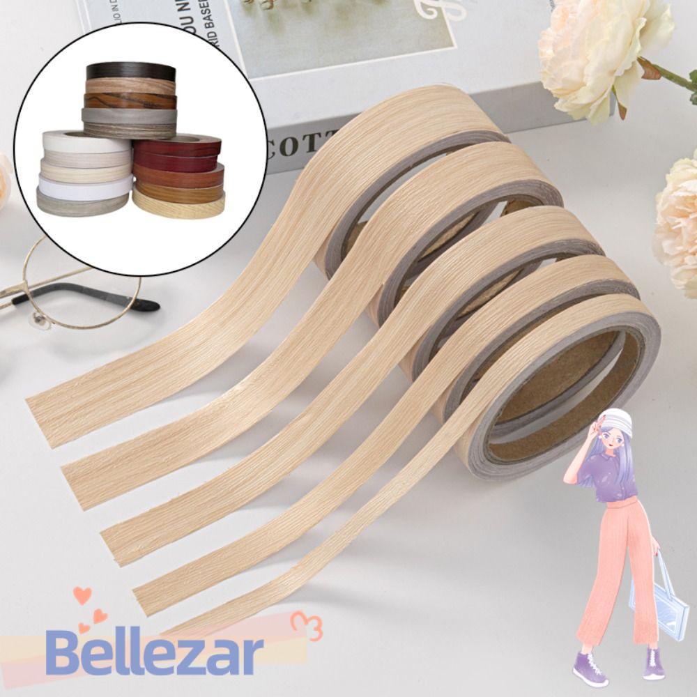 BELLEZAR Veneer Edge Edging, Bendable Moisture-proof Edge Banding,คุณภาพสูงทนทานกันน้ําเฟอร์นิเจอร์Edgingเทปเฟอร์นิเจอร์สํานักงาน