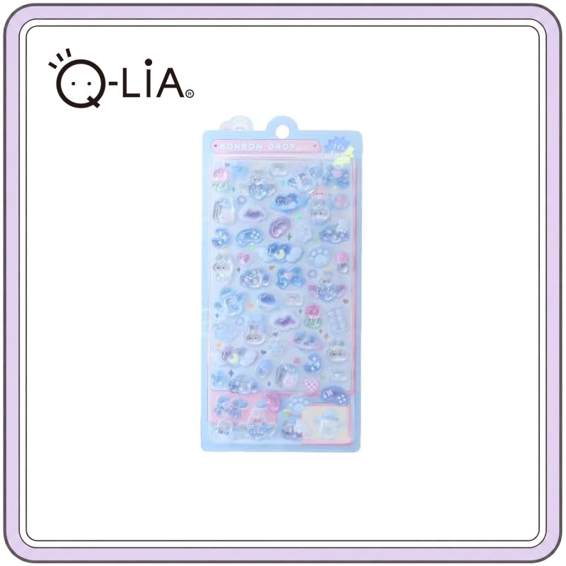 Bonbon Drop Sticker Sheet - Light Blue Bonbon