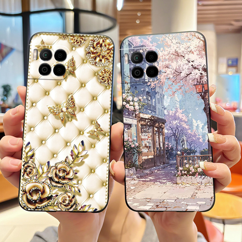 เคสโทรศัพท์สําหรับ TCL T-Mobile REVVL 7 Pro 5G/T-Mobile T โทรศัพท์ 2 Pro 5G Jelly สีดํา Anti-scratch