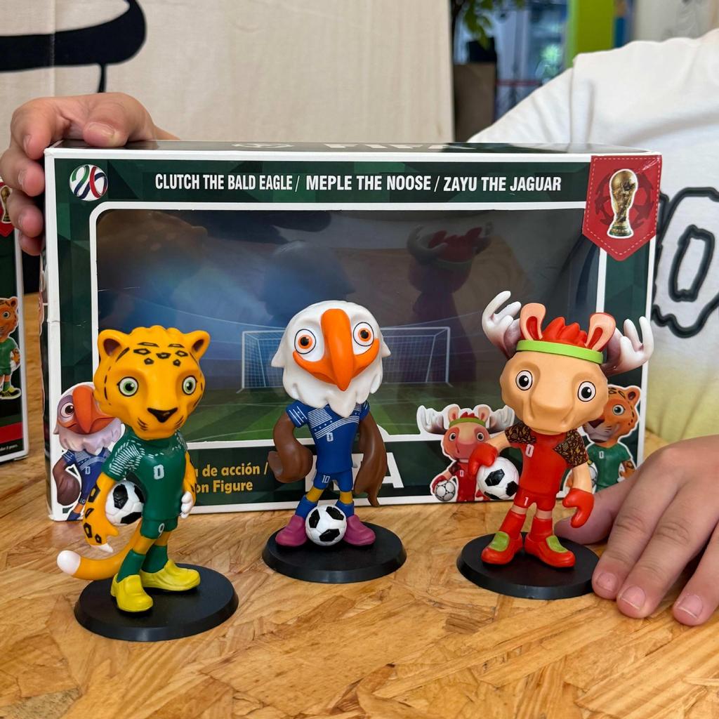 2026 Momeijia World Cup สินค้ามาสคอตฟุตบอลพวงกุญแจ Hercules Cup Trophy