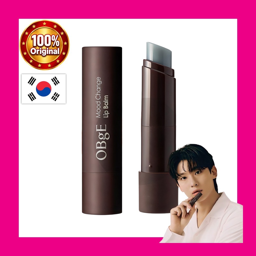 [OBgE] Mood Change Lip Balm, Natural Red (Blueberry), 1 ชิ้น / ลิปบาล์มเกาหลี / เปลี่ยนสีอารมณ์ โดย 