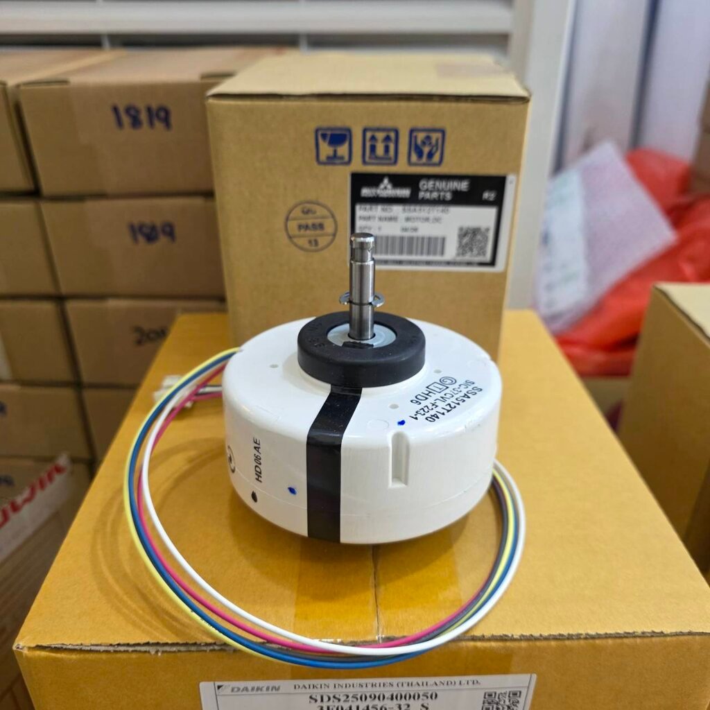 SSA512T140 มอเตอร์แอร์ Mitsubishi Heavy Duty มอเตอร์แอร์มิตซูบิชิ มอเตอร์คอยล์เย็น อะไหล่แอร์ ของแท้ศูนย์