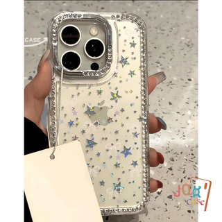เคสผีเสื้อโลหะคริสตัลวิบวับสไตล์เกาหลี สำหรับ iPhone 14 Plus 15 Pro 17 Pro Max 14 16 Plus 11 17 12 13 rhinestonecase