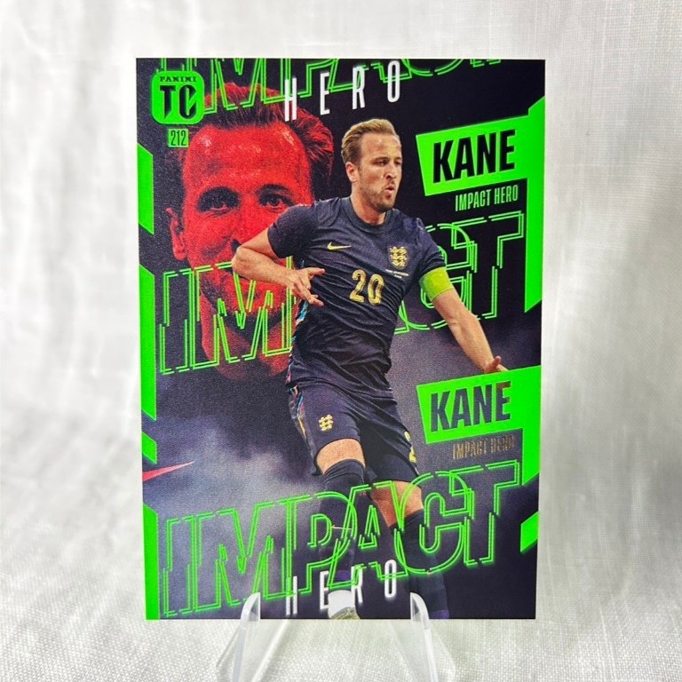 Harry Kane England Bayern Munich Panini Top Class 2025 Impact Hero การ์ดฟุตบอล Rare ของแท้ พร้อมส่ง