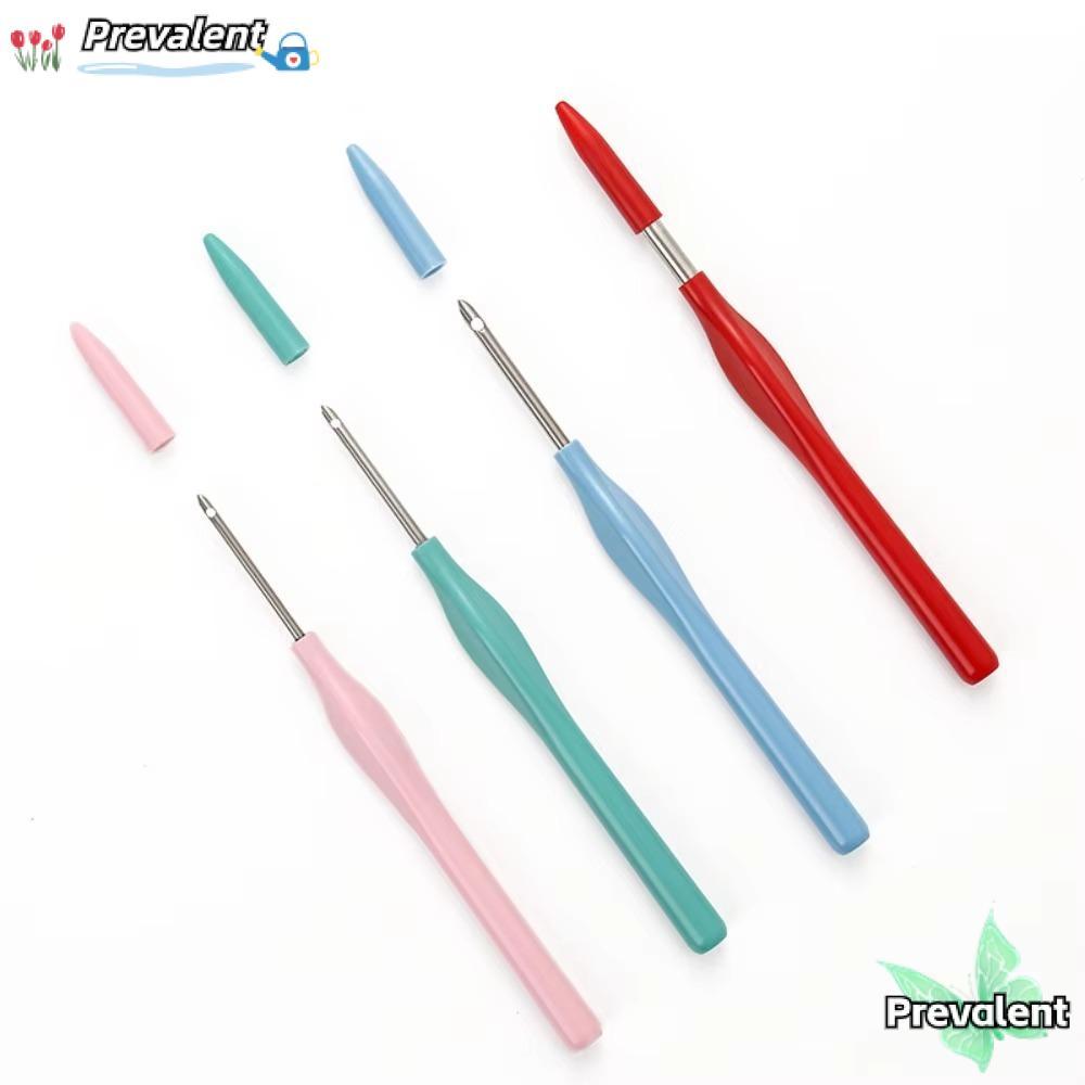 PREVALENT Magic ปากกาปักลาย ปรับเข็มปักผ้า Applique Punch เข็มชุด 2.5/3/3.5/5.0 มม. ปลายเจาะเข็ม