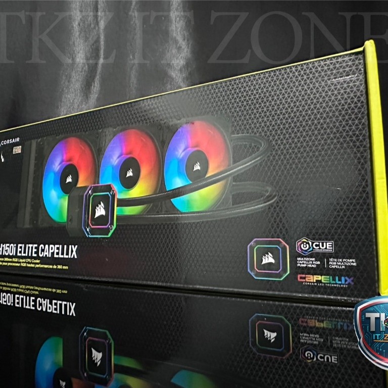 ระบบระบายความร้อนด้วยน้ำ (cpu Liquid  cooling) CORSAIR ICUE H150I ELITE CAPELLIX (มีแต่ขา LGA 1700)