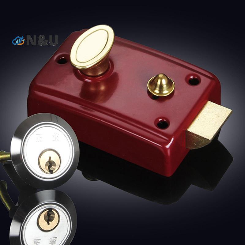 N&U Anti-Theft Home Strong Universal Heavy-Duty Door Lo Lo Lo ในร่ม Mortise Lo