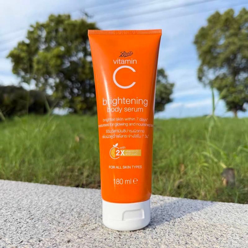 Thailand boots Vitamin c Body Lotion vc Essence Whitening Moisturizing Refreshing Brightening Fragra