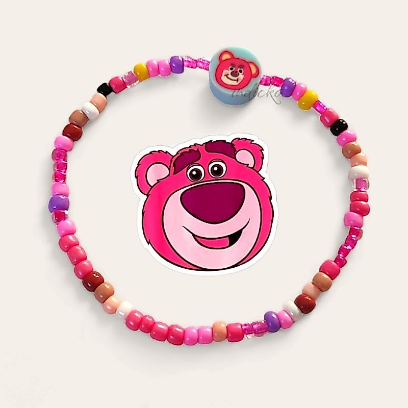 กําไลสร้อยข้อมือลูกปัดน่ารักLotso Toys Story (Unofficial)