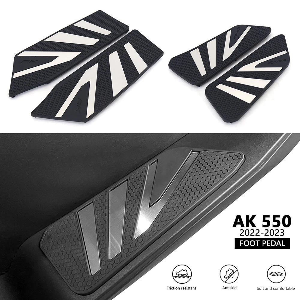 AHNew Accessories For KYMCO AK550 ak550 AK ak 500 2022 2023 Scooter Footrest Footboard Step Foot Pla