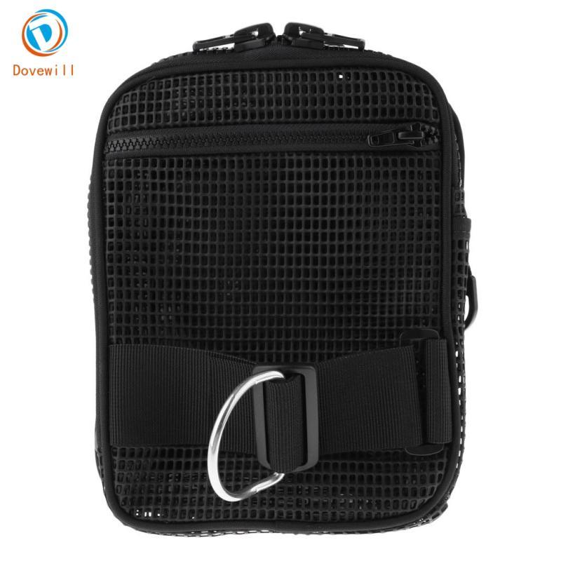 Dovewill Scuba Diving Mesh Gear Bag กระเป๋าซิปสําหรับ Dive Reel SMB Drift Hook อุปกรณ์