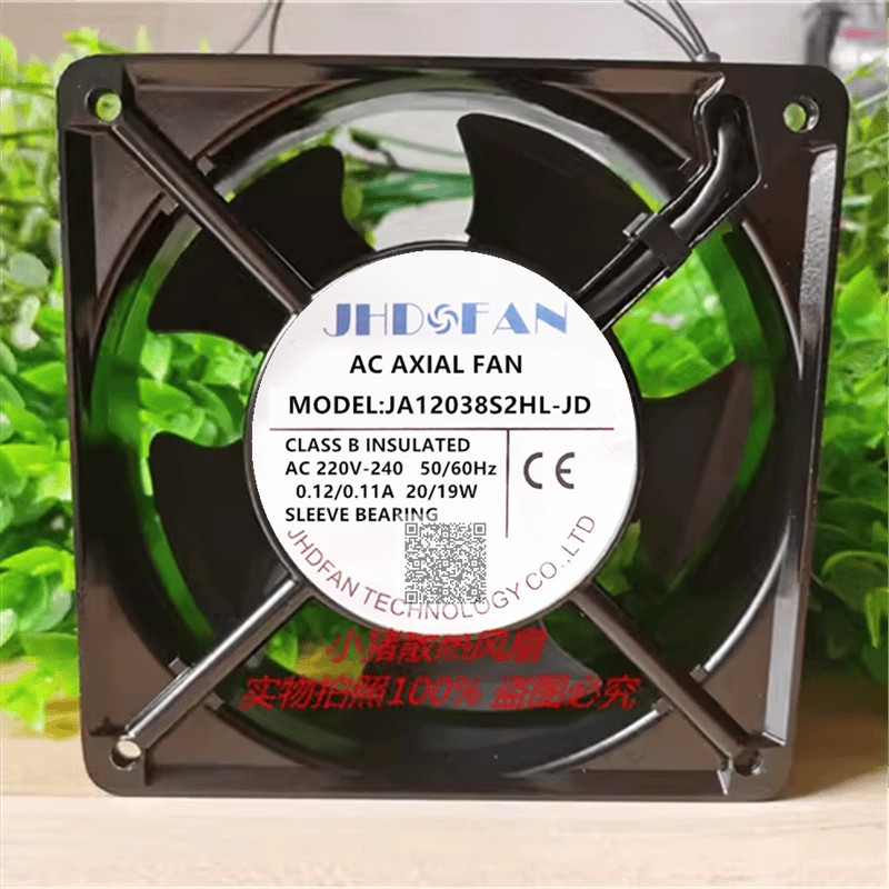 JHD FAN JA12038S2HL-JD 220V 0.12A 20/19W ขายด่วน พัดลม JA12038B3HL
