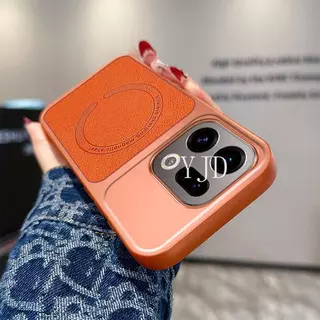 YJD สําหรับ OPPO ค้นหา X9S X9 Pro TPU รูปแบบผิวธรรมดาแม่เหล็กดึงดูด Anti-Drop เคสโทรศัพท์