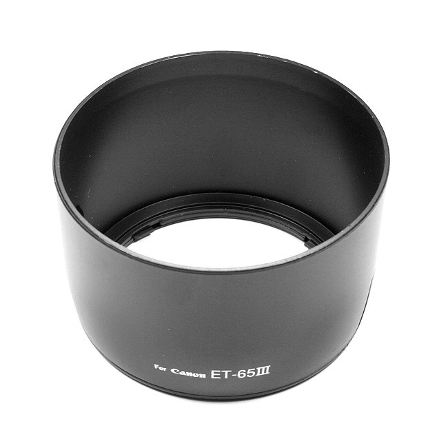 เหมาะสําหรับฮูด Canon ET-65III เหมาะสําหรับเลนส์ EF100/EF85/EF135/EF100-300