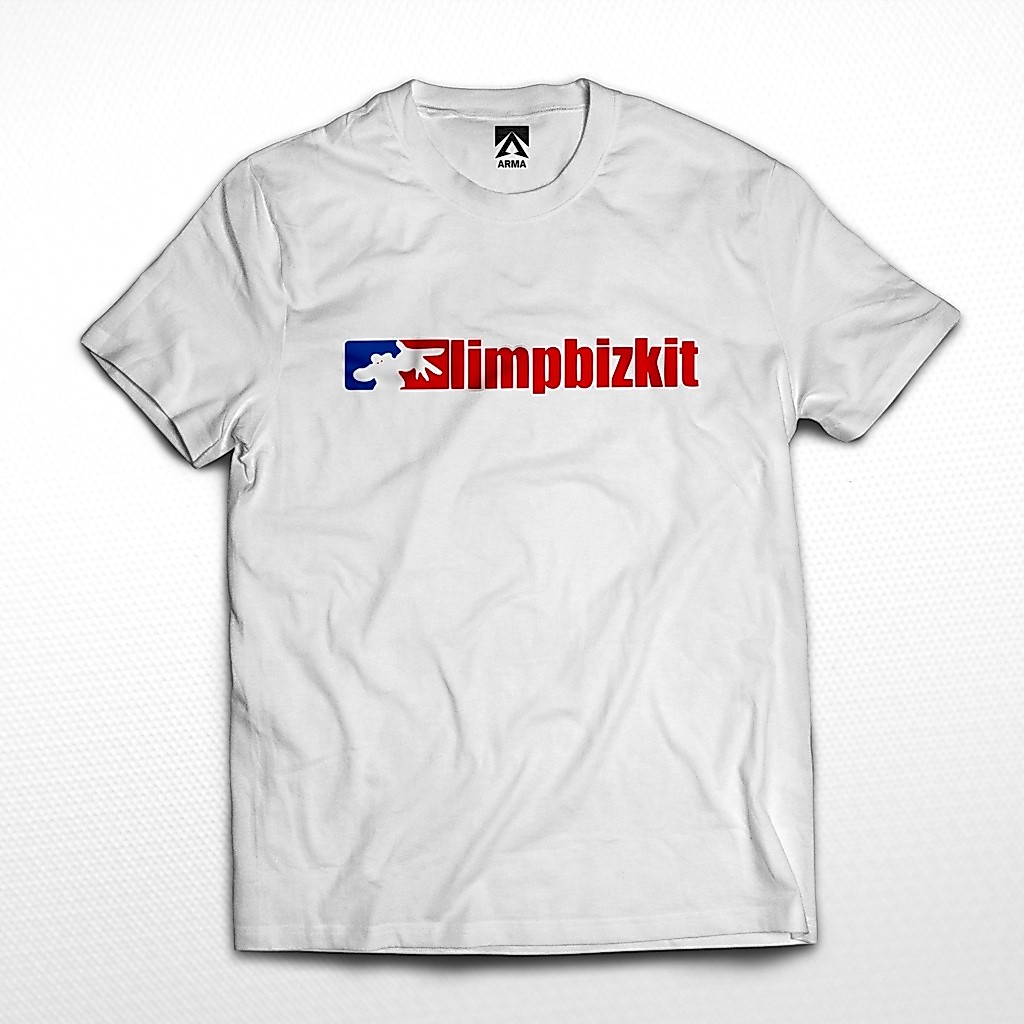 LIMP BIZKIT BAND T-SHIRT โลโก้/เสื้อยืดเพลงโลหะร็อคเสื้อผ้า unisex VINTAGE NU METAL BAND T-SHIRT